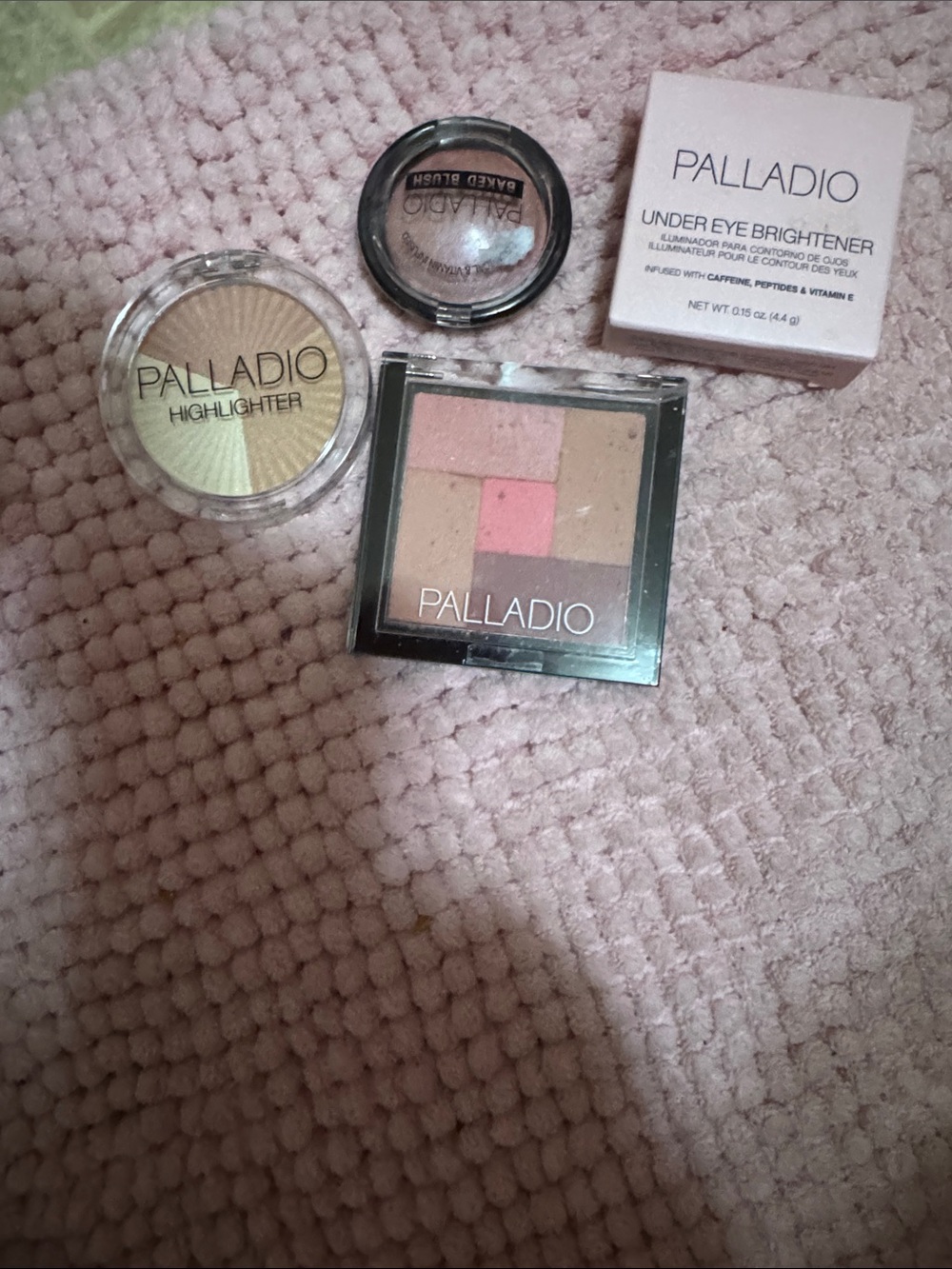 Palladio Makeup 💄 Bundle. Blush/Bronzer, Highlighter &Brightener.(4) Items. NWT